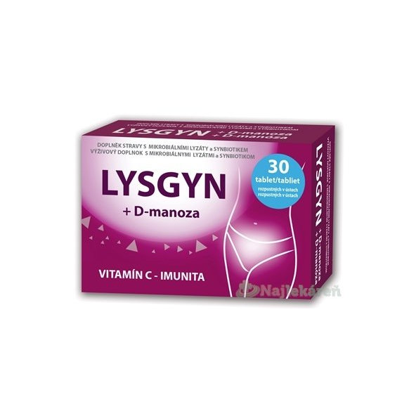 LYSGYN + D-manóza, 30 ks