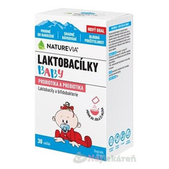 SWISS NATUREVIA LAKTOBACILKY BABY vrecúška 30 ks