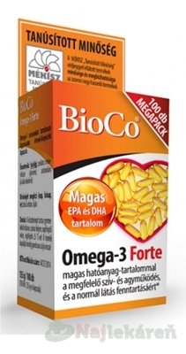 E-shop BioCo Omega-3 Forte MEGAPACK, 100 ks