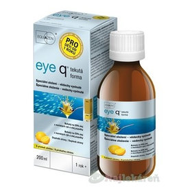 eye q tekutá forma s príchuťou citrónu 200 ml