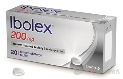 E-shop Ibolex 200 mg na bolesť a zápal 20 tabliet