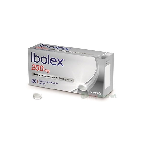 Ibolex 200 mg na bolesť a zápal 20 tabliet