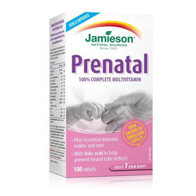 Jamieson Prenatal multivitamín pre tehotné 100 tabliet