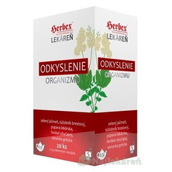 HERBEX Lekáreň ODKYSLENIE organizmu, 20x3g