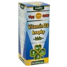 JutaVit Vitamín D3 kvapky - kids 30ml