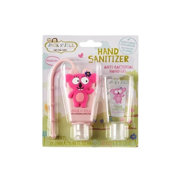 JACK N´JILL Antibakteriálny gél na ruky pre deti s puzdrom KOALA 2x29ml