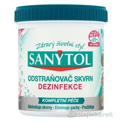 SANYTOL DEZINFEKCIA ODSTRAŇOVAČ ŠKVŔN 450g