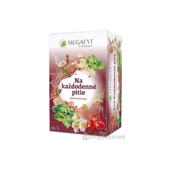 MEGAFYT Na každodenné pitie, bylinný čaj 20x1,5g