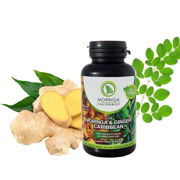 Dia Moringa & Ginger Caribbean 120cps