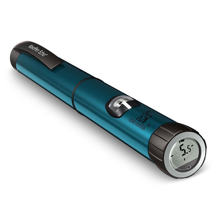 E-shop NovoPen Echo inzulínové pero, modré 1ks