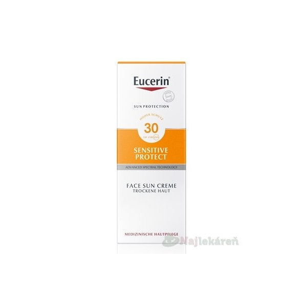 Eucerin SUN SENSITIVE PROTECT SPF 30 krém na tvár 50ml