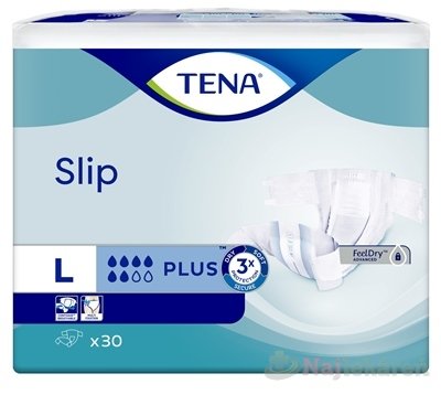 E-shop TENA SLIP PLUS LARGE plienkové nohavičky 30ks