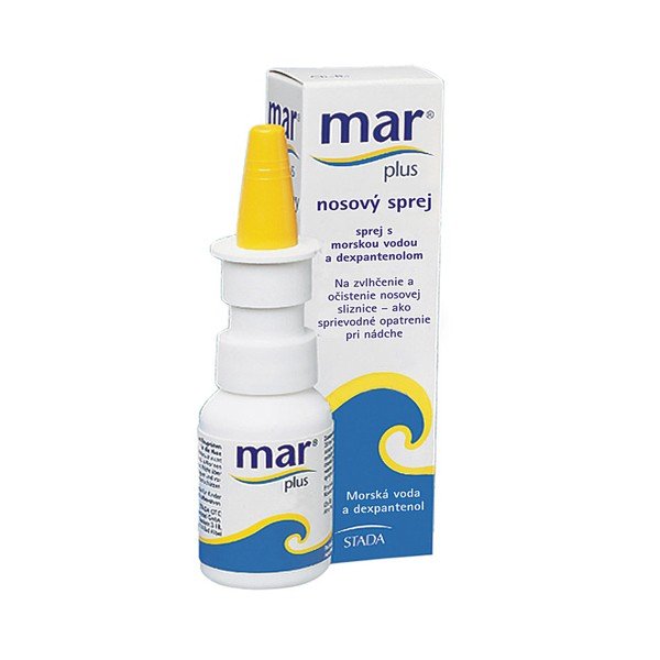 E-shop MAR PLUS sprej na zvhlčenie nosovej sliznice 20 ml