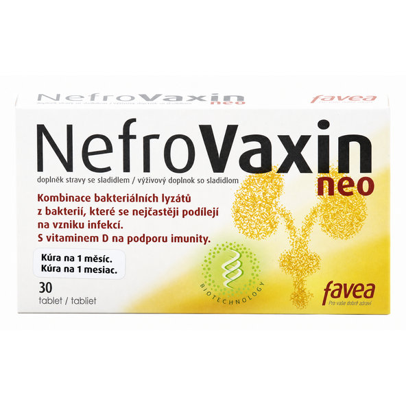 favea NefroVaxin neo s vitamínom D 30 tabliet