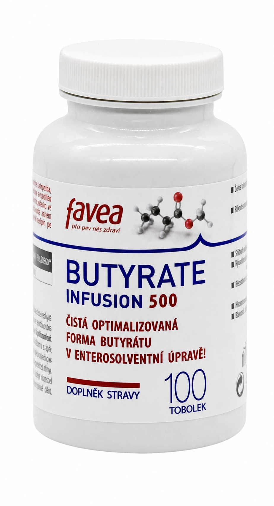 favea Butyrate Infusion 500 mg 100 kapsúl