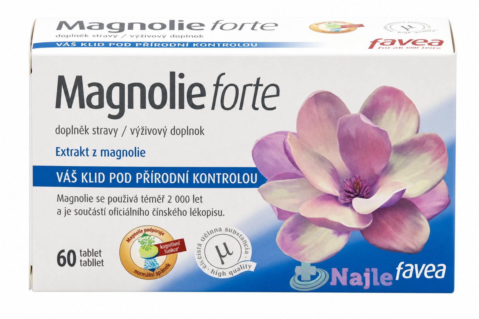 favea Magnolie forte 60 tabliet
