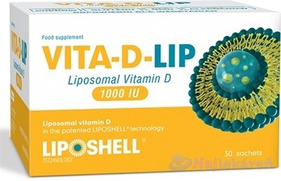 E-shop VITA-D-LIP Liposomal Vitamin D 1000 IU 1x30ks
