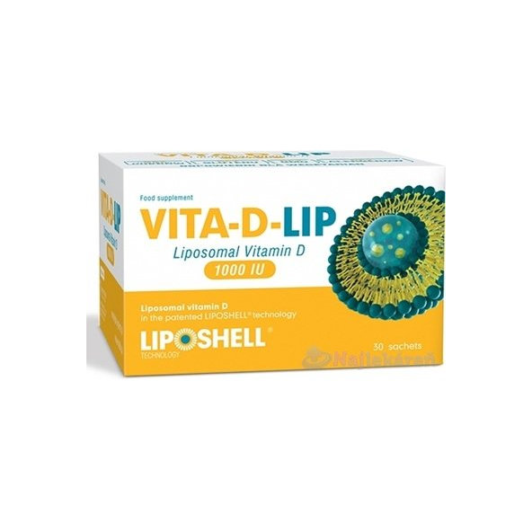 VITA-D-LIP Liposomal Vitamin D 1000 IU 1x30ks