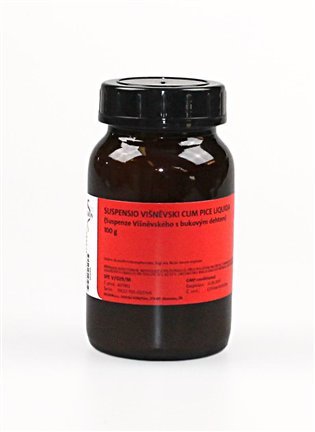 E-shop Suspensio Višněvski cum pice liquida - FAGRON v liekovke širokohrdlej 100g
