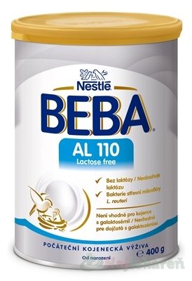 E-shop BEBA AL 110 Lactose Free, 400g