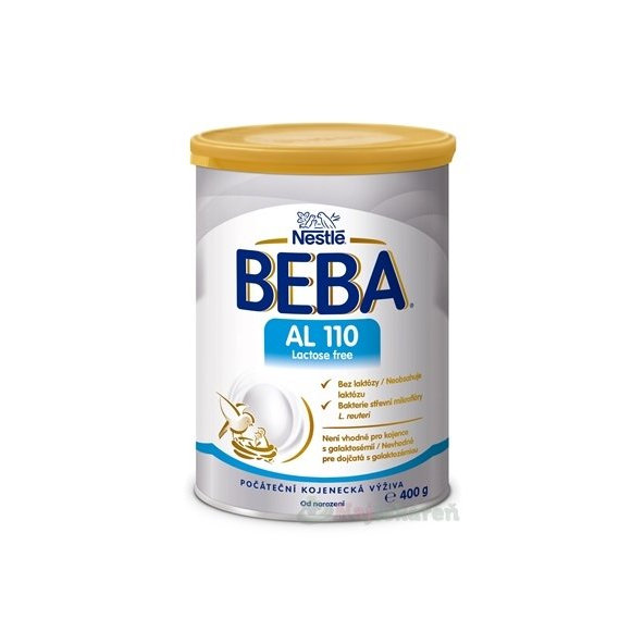 BEBA AL 110 Lactose Free, 400g