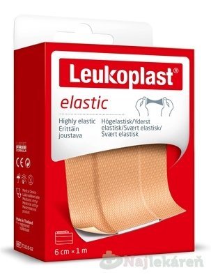 E-shop LEUKOPLAST ELASTIC pás 6cmx1m, 1ks