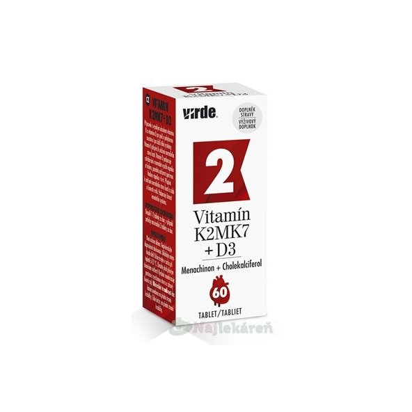 VIRDE VITAMÍN K2 MK7 + D3