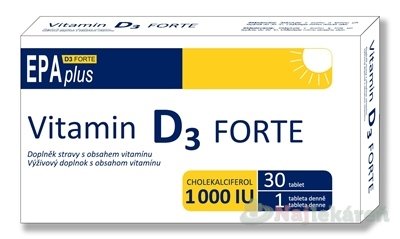 E-shop ALFA VITA Vitamin D3 FORTE 1000 I.U. EPAplus