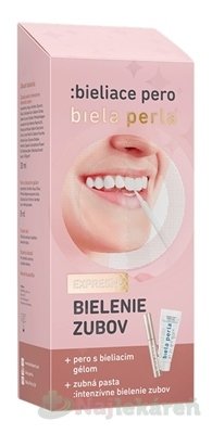E-shop Biela perla pasta + bieliace pero na bielenie zubov