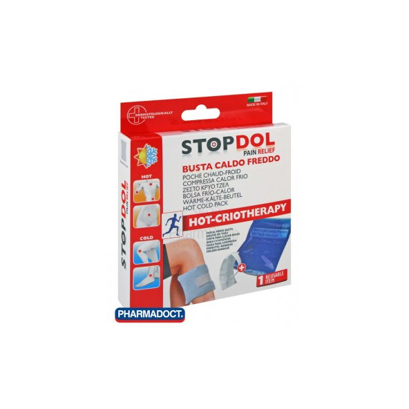 Chladivý Hot/cold gélový vankúš 17x13cm STOPDOL