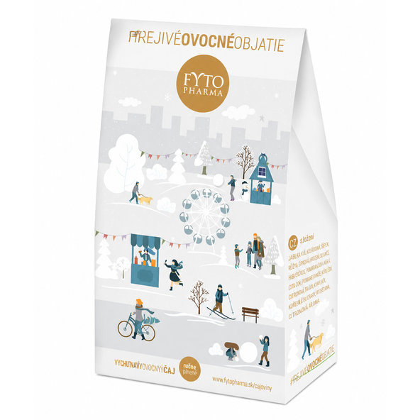 FYTO Vianočný čaj porcovaný Hrejivé ovocné objatie 20x2 g