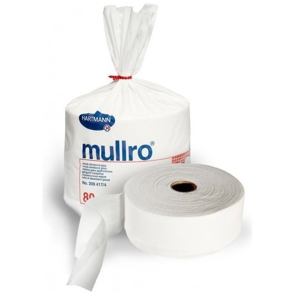 GÁZA MULLRO obväzová gázová rola (7cmx40m)  2ks