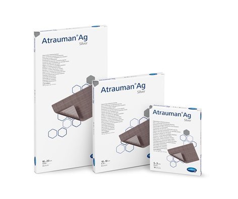 E-shop ATRAUMAN AG kompres impregnovaný obsahuje striebro (10x20cm) 3ks