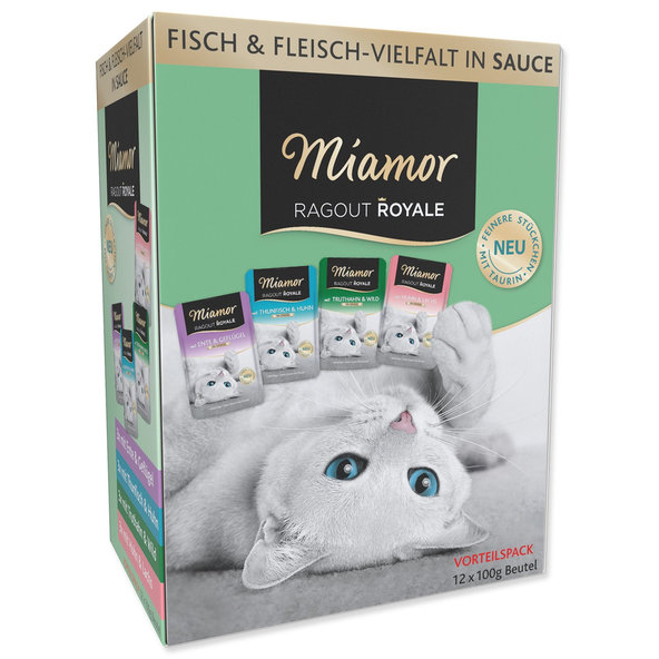 Kapsička Miamor Ragout Royale Adult v šťave Multi 4x3x100g