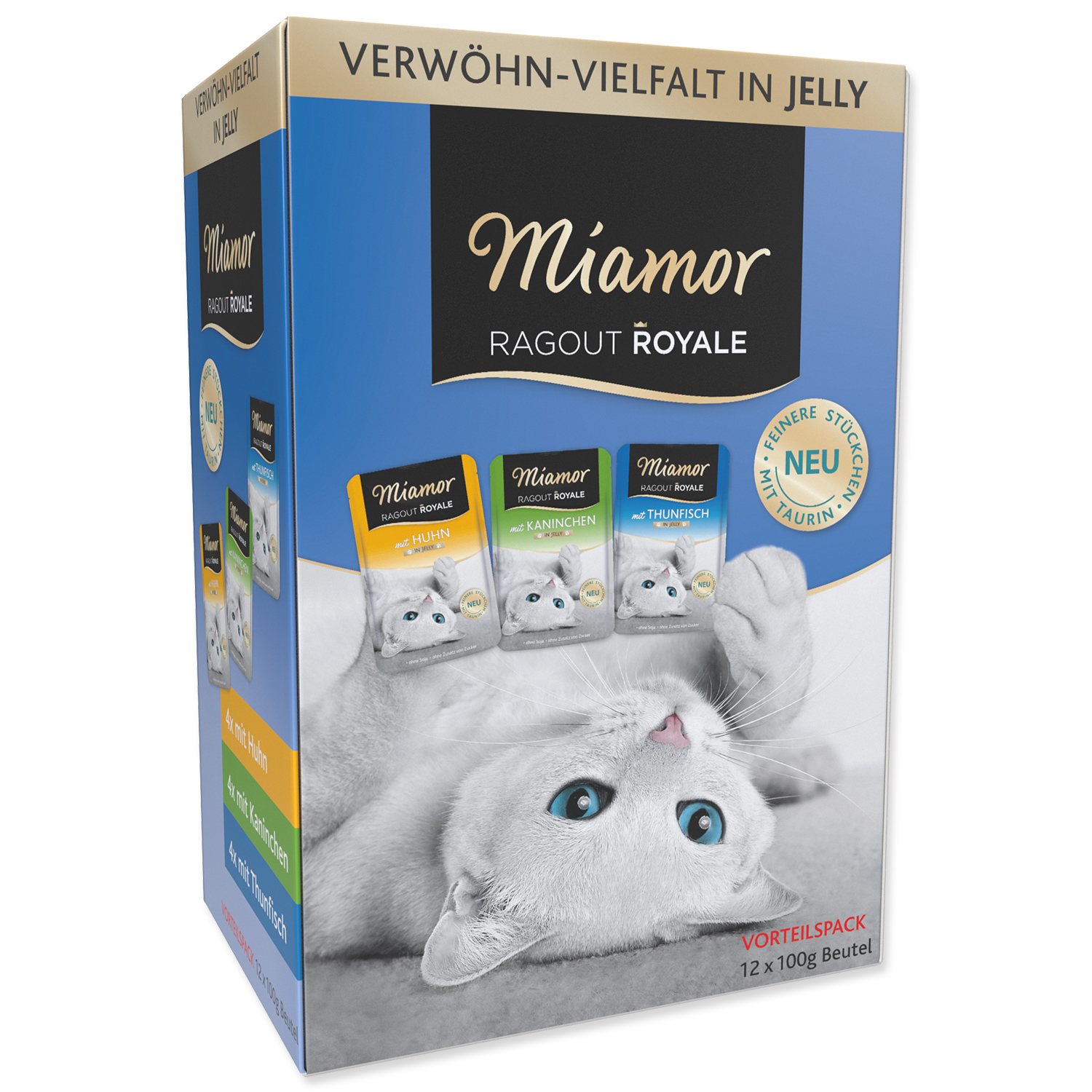 Miamor Ragout Royale kura tuniak králik v želé multipack 1200 g
