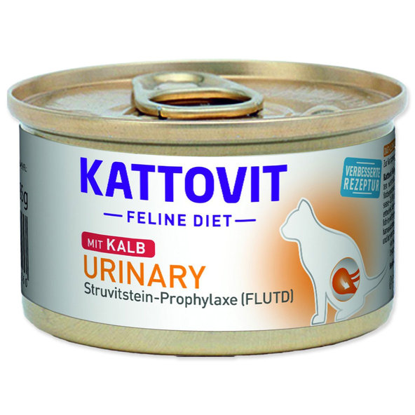 Kattovit Urinary konzerva z teľacieho mäsa 12 x 85 g