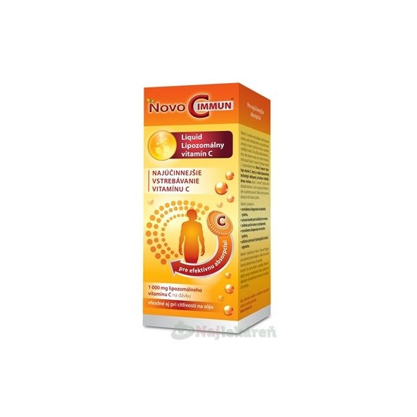 NOVO C IMMUN Lipozomálny vitamín C, 136ml