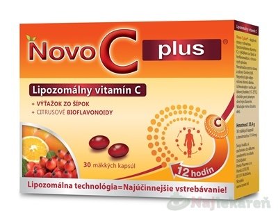 E-shop NOVO C PLUS Lipozomálny vitamín C, 30ks