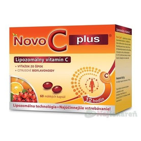 NOVO C PLUS Lipozomálny vitamín C, 60ks