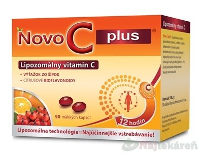 E-shop NOVO C PLUS Lipozomálny vitamín C, 90ks