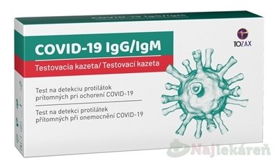 E-shop TOZAX Covid-19 Rýchy test na kvalitatívnu detekciu protilátok IIgG/IgM, 1 set