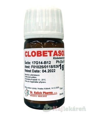 E-shop Clobetasoli propionas micronisatum v liekovke 1g