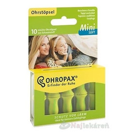 OHROPAX Mini SOFT Ušné vložky, 10ks