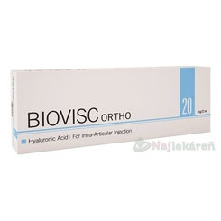 BIOVISC ORTHO 1% viskoelastický roztok na kĺby 2 ml
