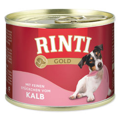 Rinti Gold Adult konzerva teľa 12 x 185 g