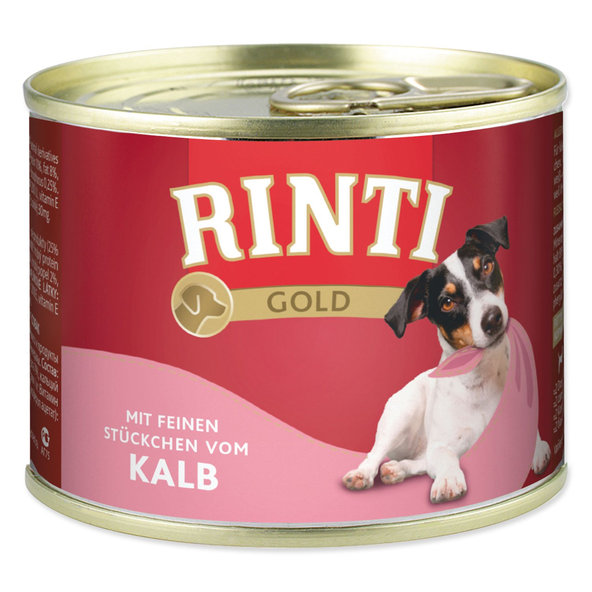 Rinti Gold Adult konzerva teľa 12 x 185 g