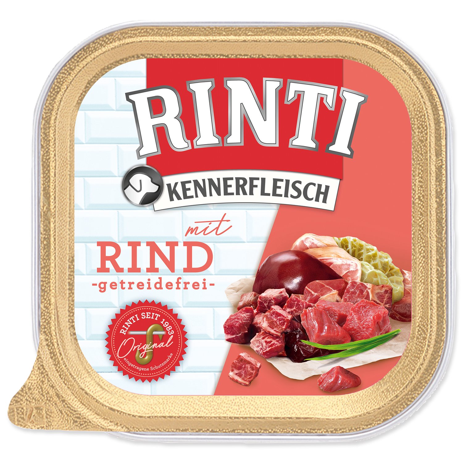 Rinti Kennerfleisch Adult vanička hovädzie 9 x 300 g
