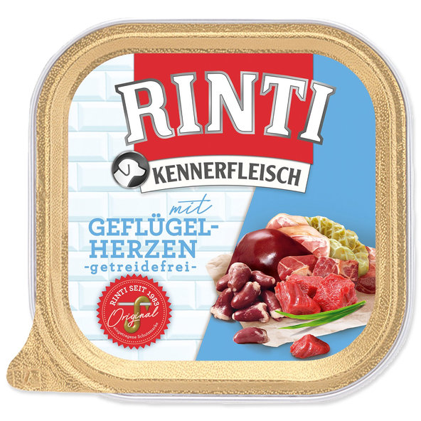 Rinti Kennerfleisch Adult vanička hydinové srdce 9 x 300 g