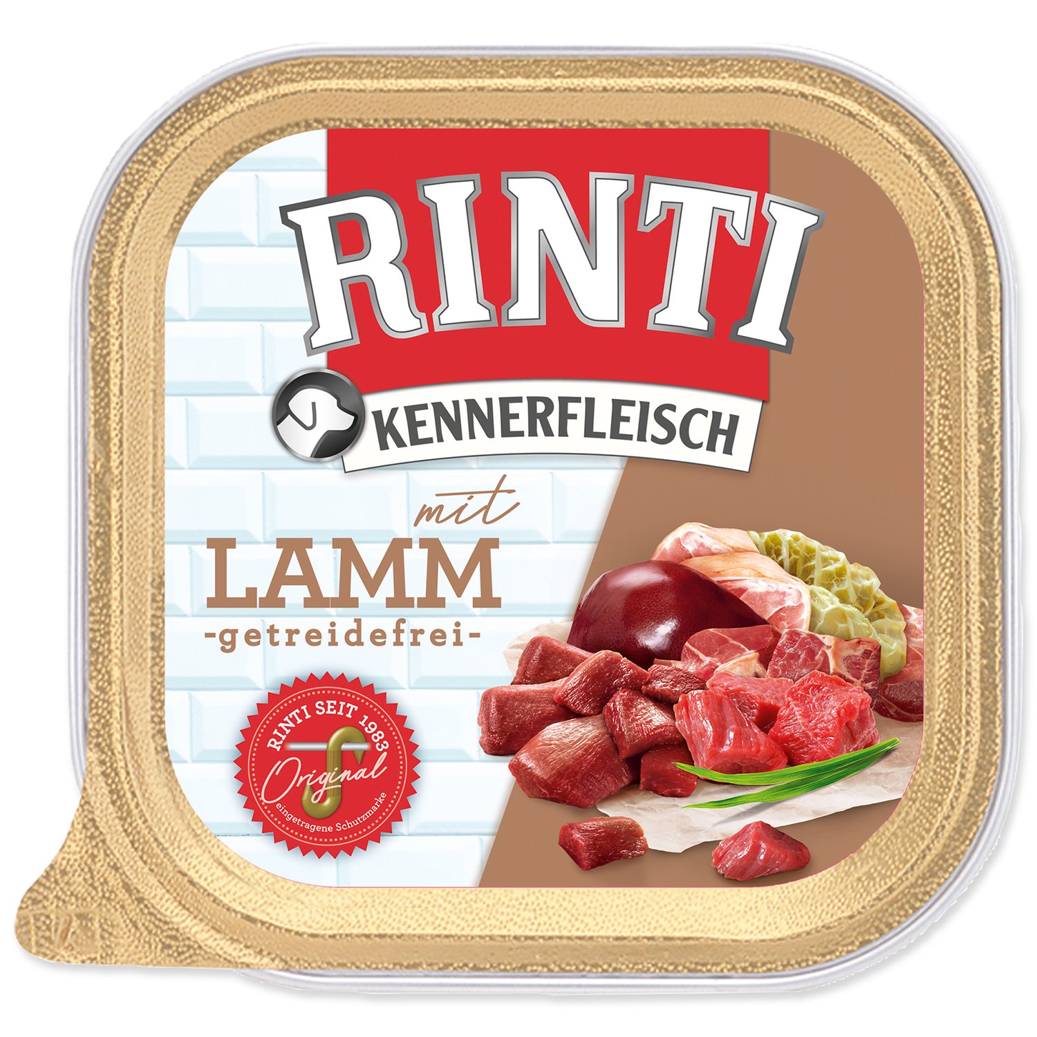Rinti Kennerfleisch Adult vanička jahňa 9 x 300 g