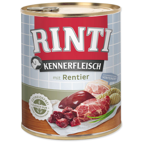 Rinti Kennerfleisch Adult konzerva sob 12 x 800 g